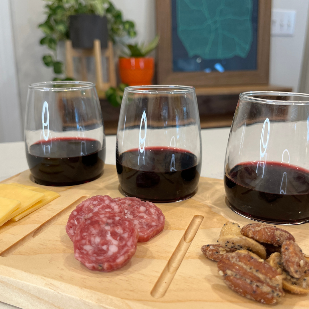 Wine Flight + Pairing Board